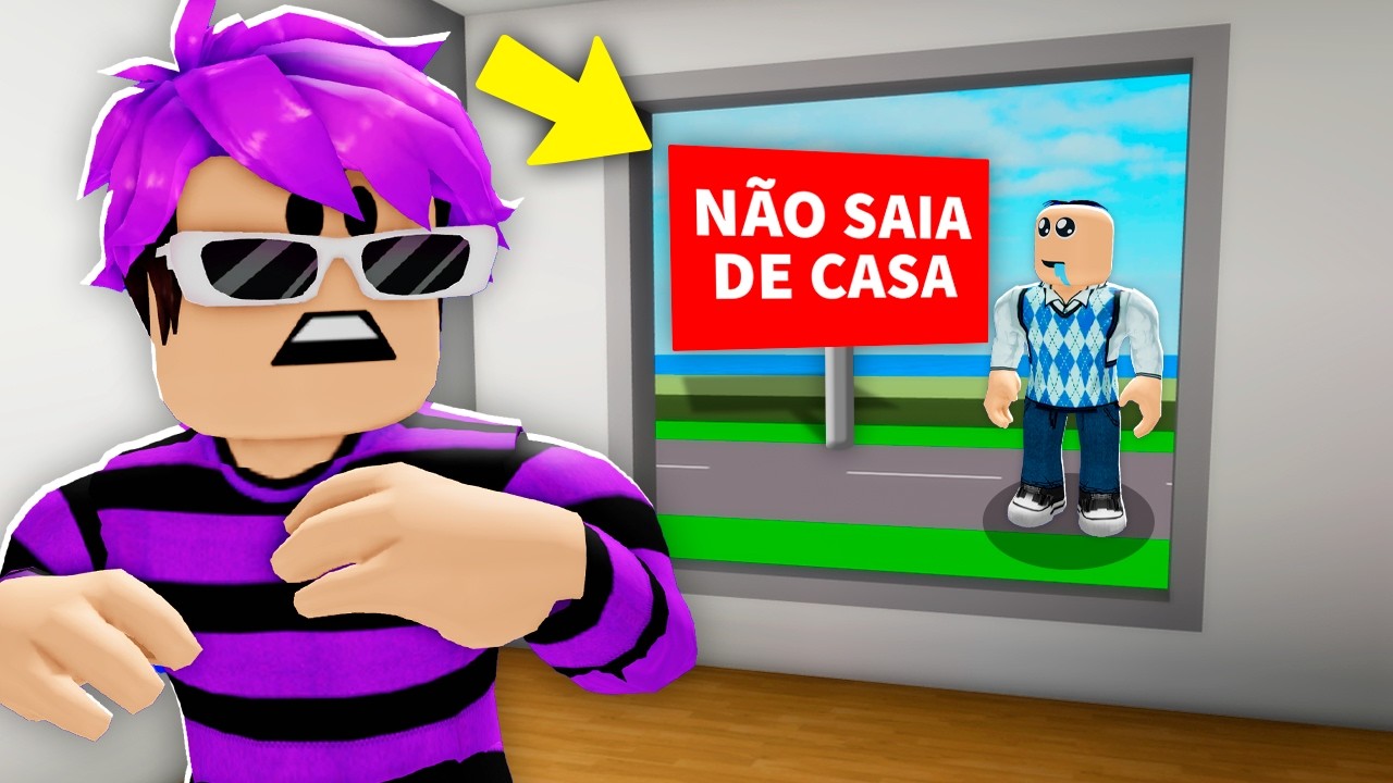 NÃO PODEMOS MAIS SAIR DE CASA no BROOKHAVEN..