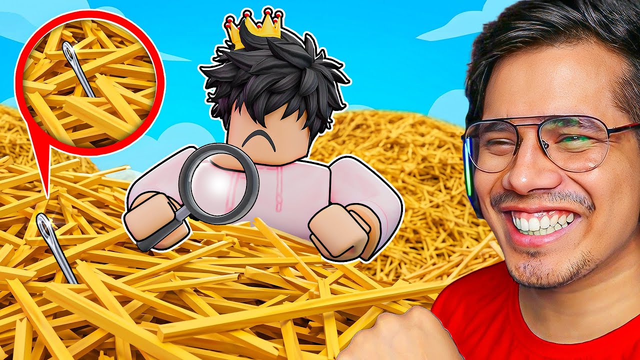 FINALLY FOUND NEEDLE IN THE HAY ROBLOX 😱