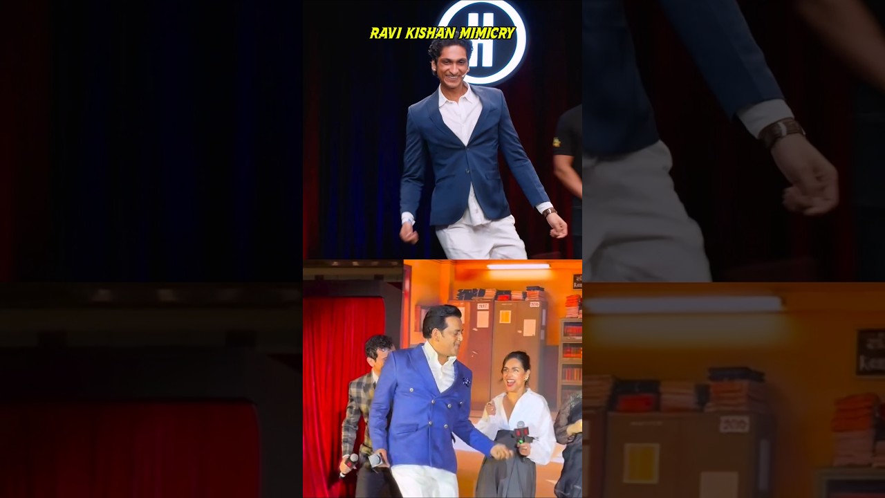 Ravi Kishan Mimicry 😂 #shorts