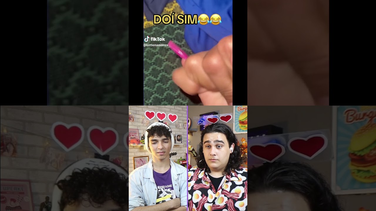 MEU DEUS PARECE QUE O DEDO DELE VAI SAIR FORA AAAAAAAA #shorts #caioabouhana