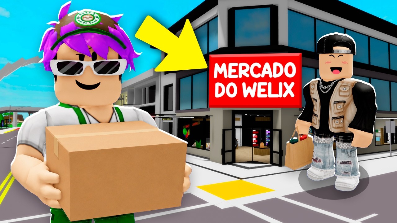 ABRI UM MERCADO NO BROOKHAVEN