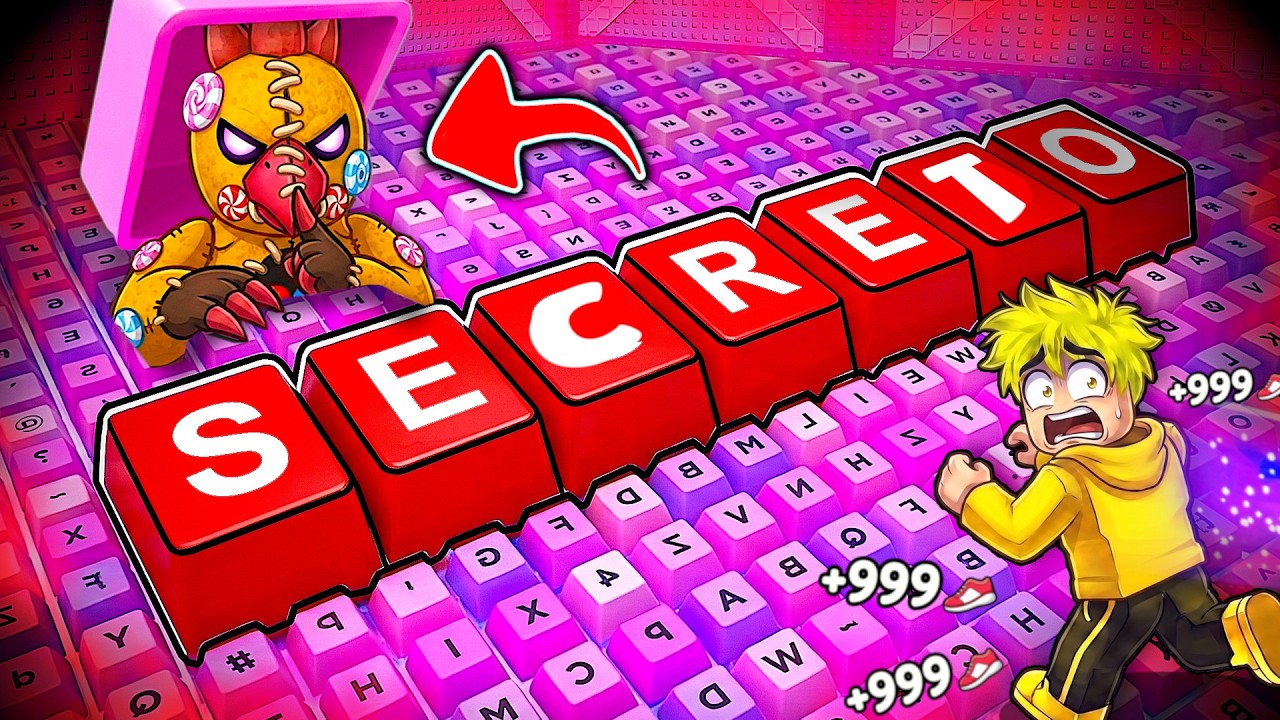 TESTEI MITOS DE ADMIN SECRETOS no PARKOUR DE TECLADOS