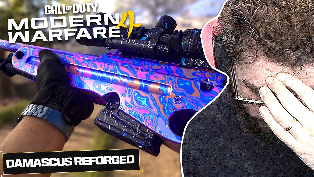 They brought back DAMASCUS CAMO in MODERN WARFARE 4