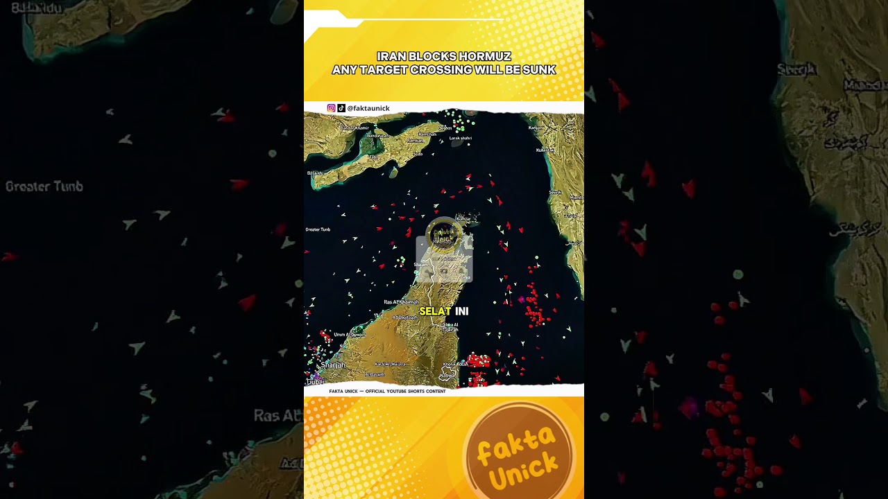 Iran Tutup Selat Hormuz Siap Tenggelamkan Kapal Yang Lewat