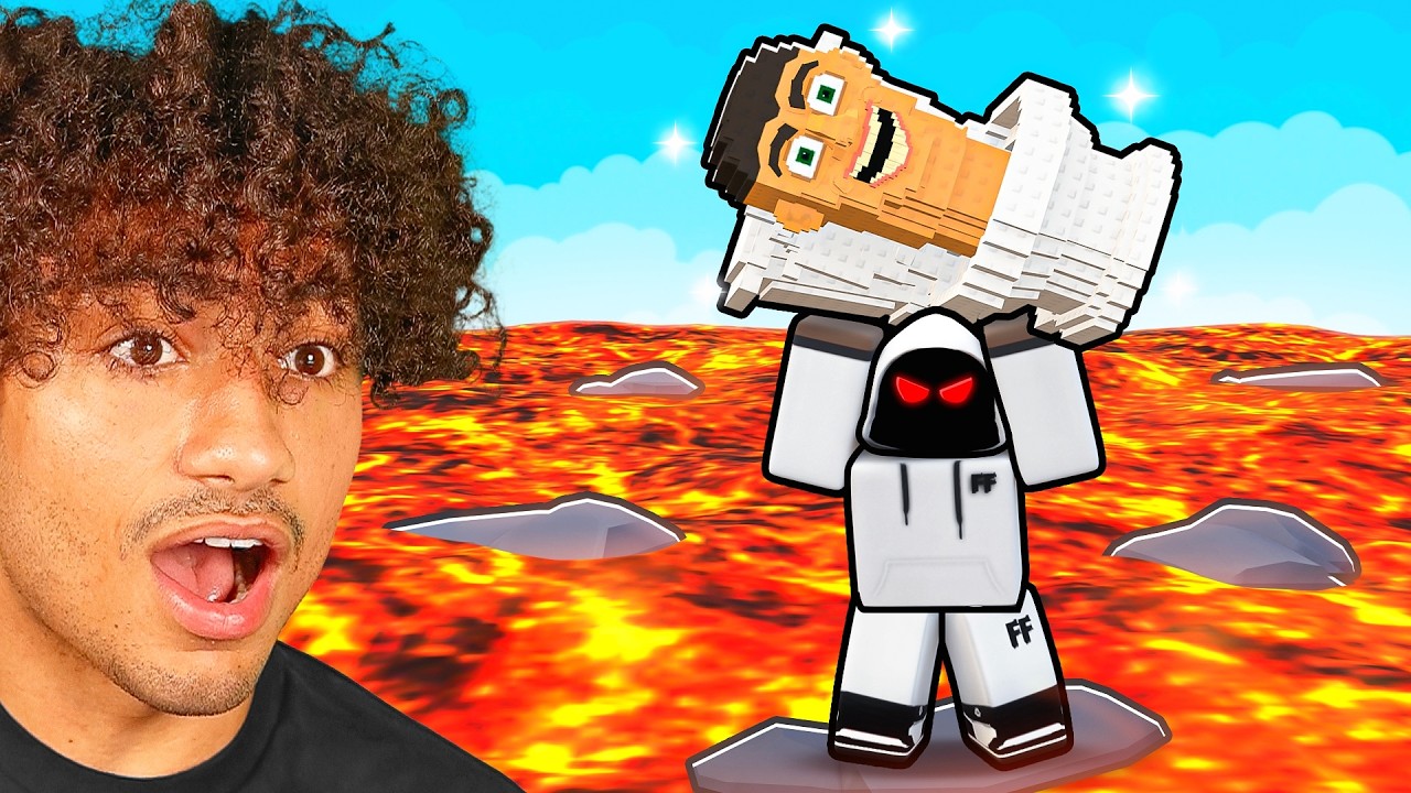 ROBLOX SURVIVE LAVA FOR BRAINROTS!