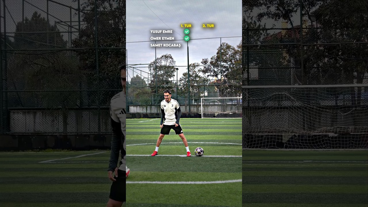 BEŞLİKTEN GOL ATMA CHALLENGE 😅🔥@JuniorSoccerPlayers