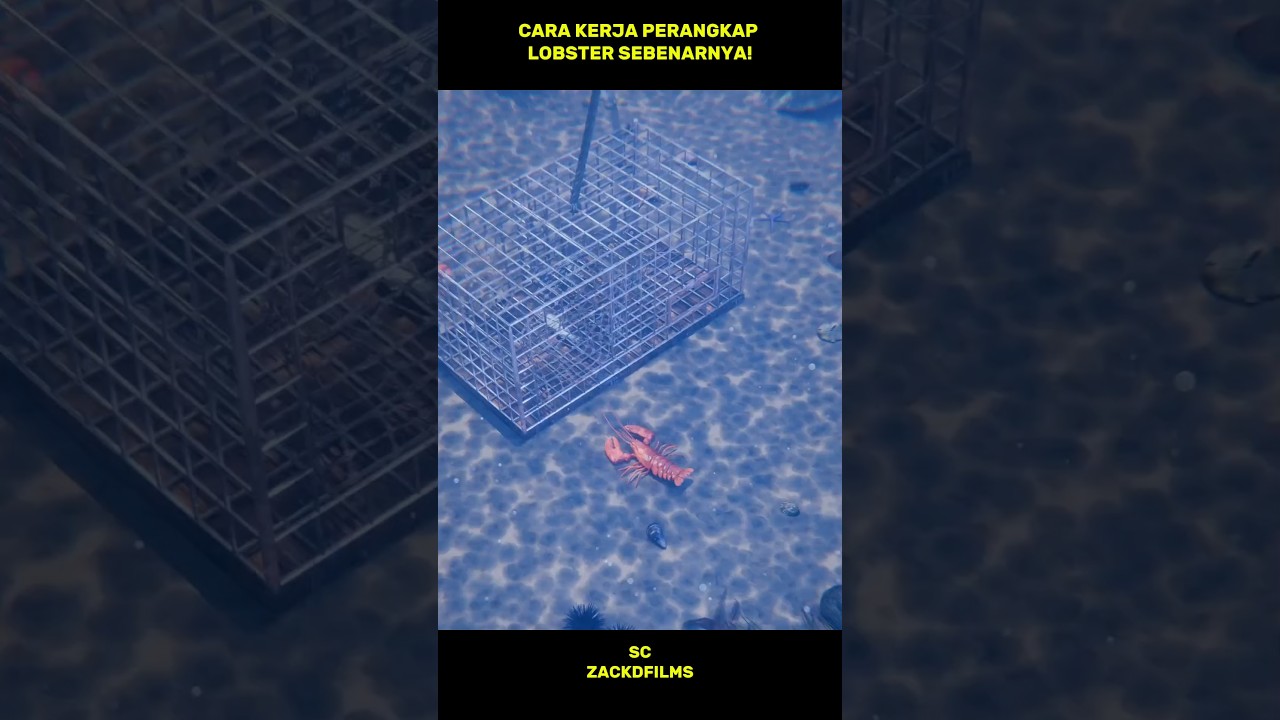 Ternyata Gini Cara Kerja Perangkap Lobster! #shorts