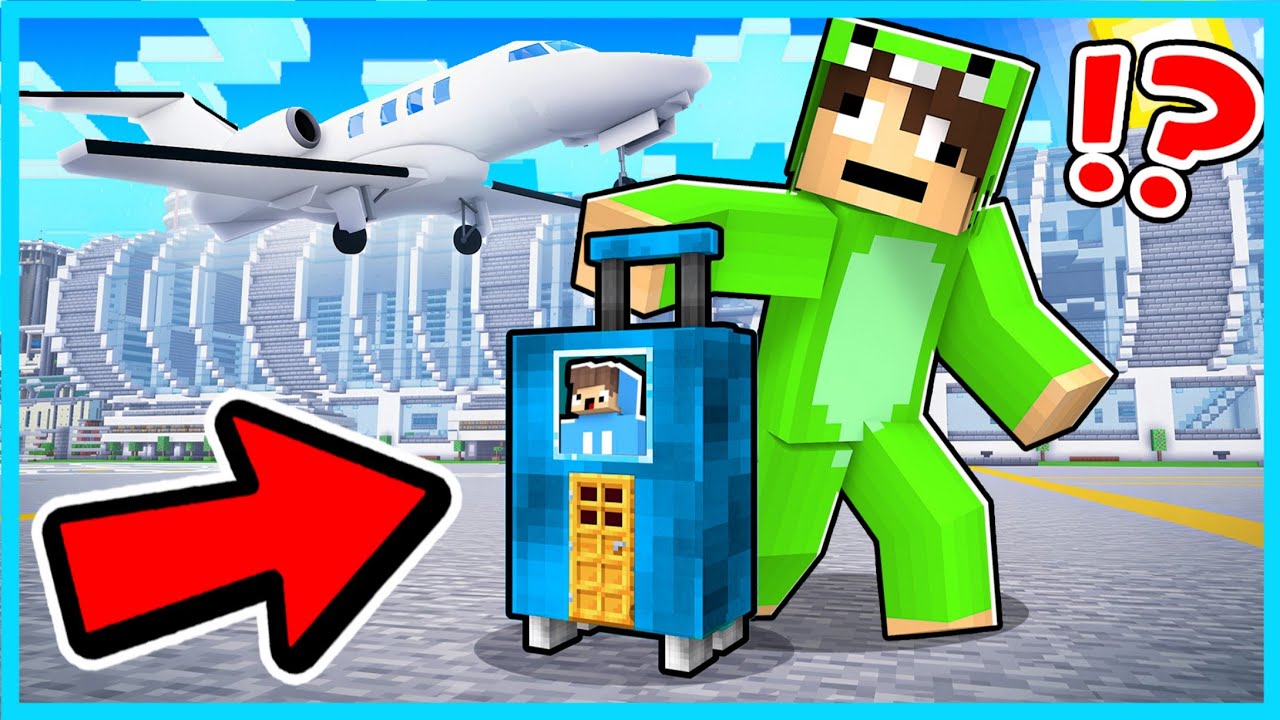 MIPAN & ZUZUZU DIAM DIAM SEMBUNYI DI KOPER BONNI UNTUK IKUT LIBURAN DI MINECRAFT!