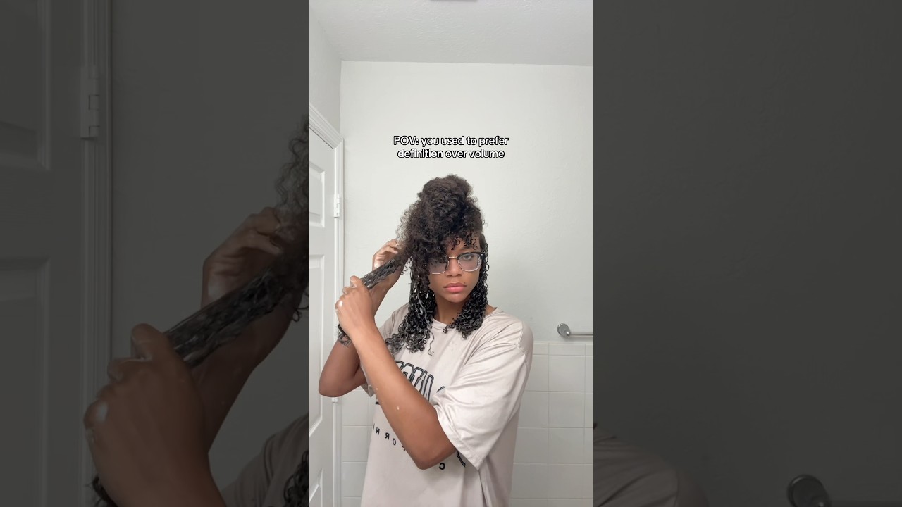 Throw back to when I used to literally finger curl EVERY SINGLE STRAND OF HAIR #3c #4a #hair - Published by Kimora Lee