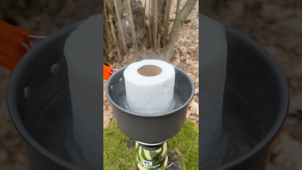 Super Toilet Paper Fire Starter #survival