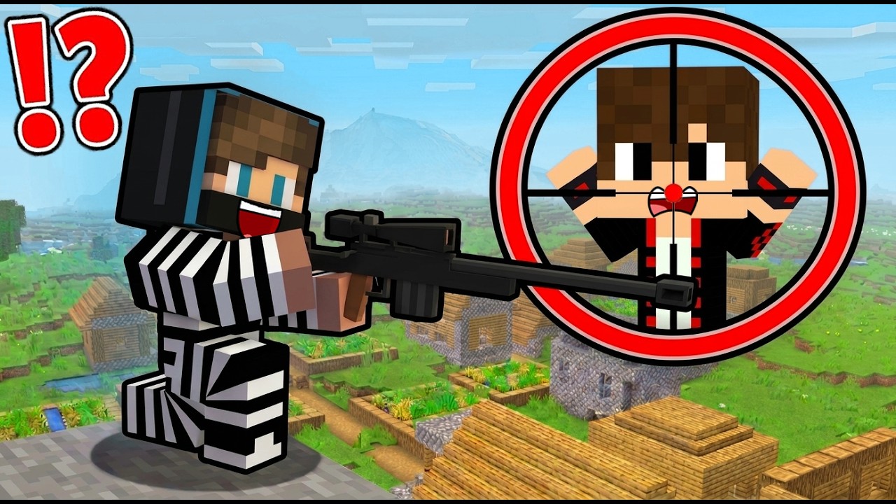 ماين كرافت لايف ستيل الحرامية #4 : جبت صديقي هيدشوت و سرقت اغراضه !!؟ 😱🔥