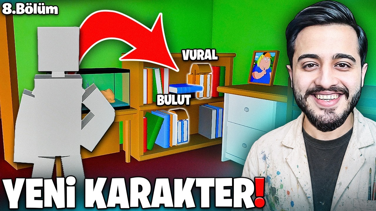 YENİ KARAKTER İLE SAKLAMBAÇ! KİTAP OLUP GÖRÜNMEZ OLDUM! EKİPLE SAKLAMBAÇ 8. BÖLÜM!