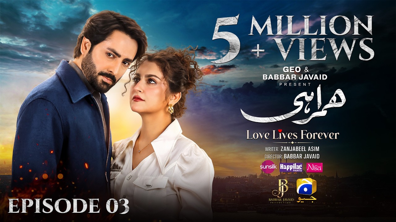 Humrahi Episode 03 [Eng Sub] Presented by Happilac Paints, Nisa Hair Removal Cream & Sunsilk