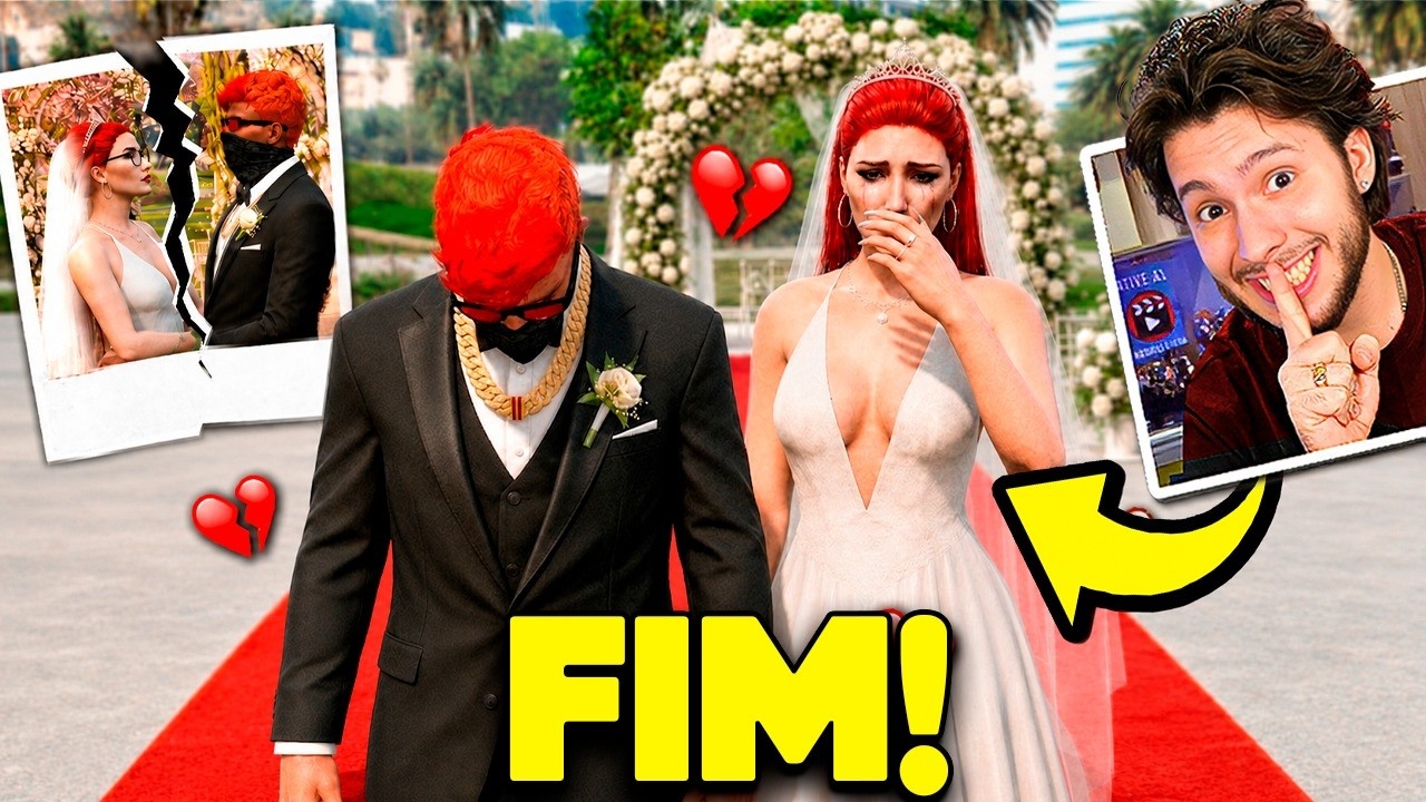 Destruindo O CASAMENTO dos MEUS AMIGOS no GTA 5 RP!