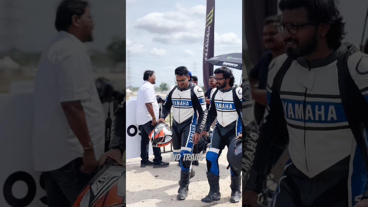 Day at Racetrack with Yamaha R15 🔥 | Yamaha Track Day 📈