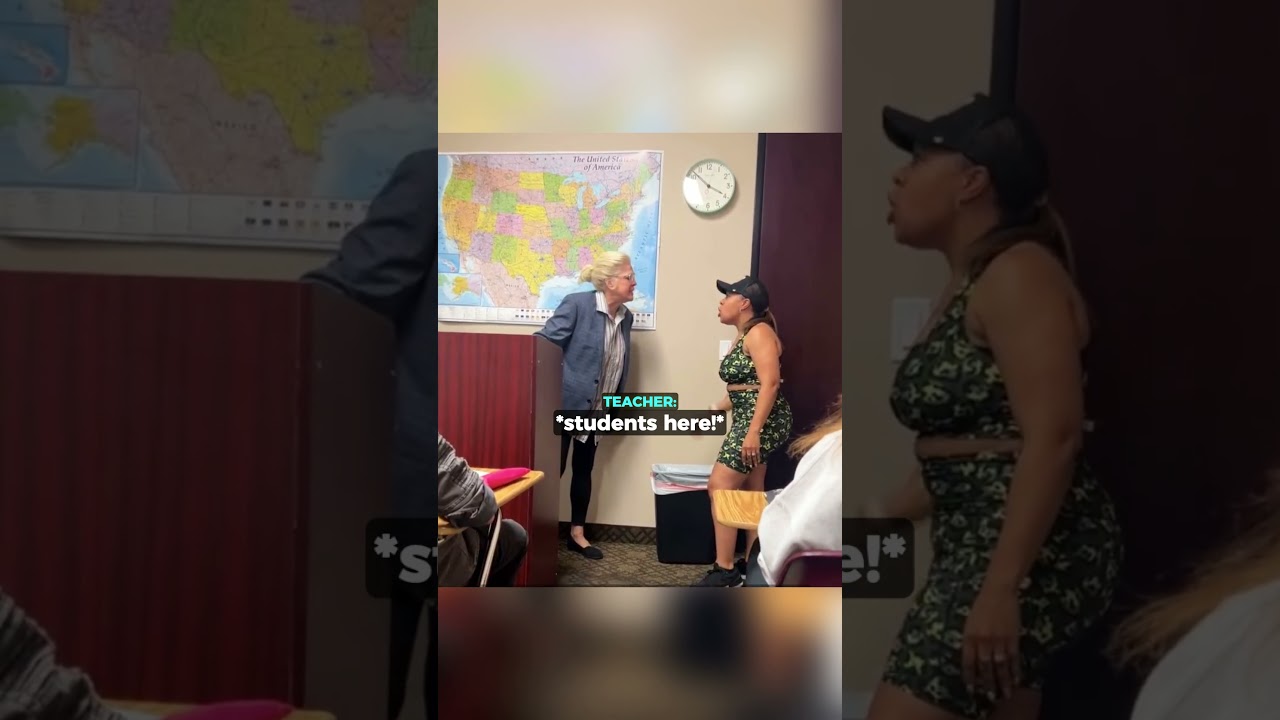 Parent Storms Classroom! 😳