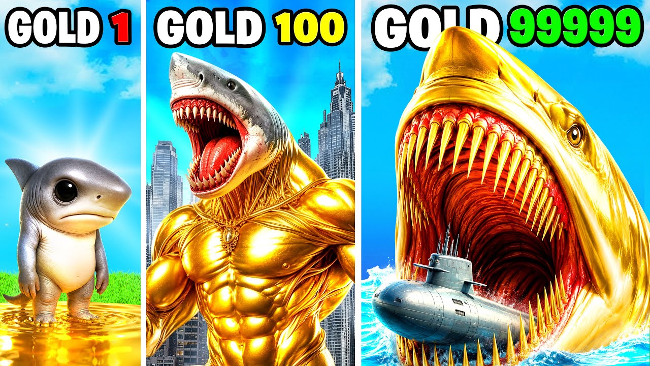 Upgrading to GOLD SHARK In GTA 5!