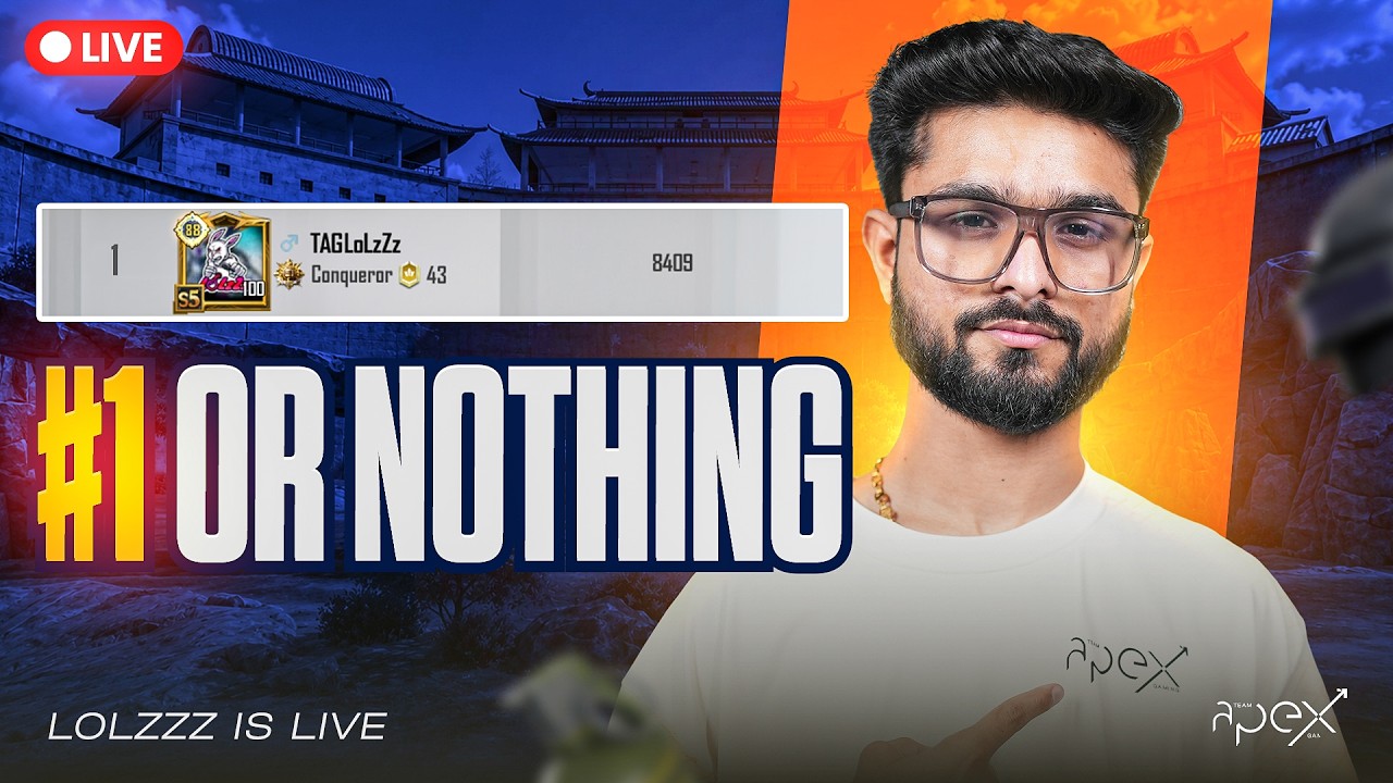 #1 HOKE RAHEGA | AGGRESSIVE CONQUEROR RANK PUSH | @LoLzZzGaming