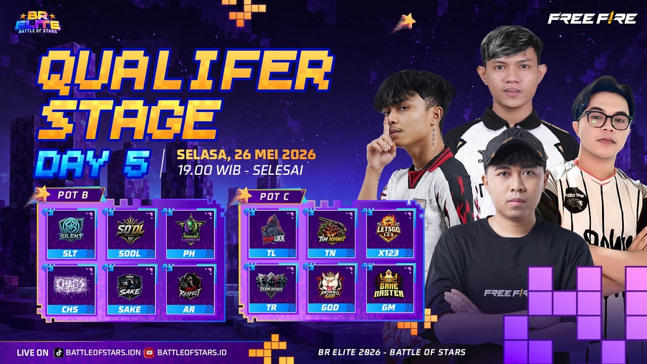 BR Elite Qualifier Stage Day 5 - BC | Battle of Stars