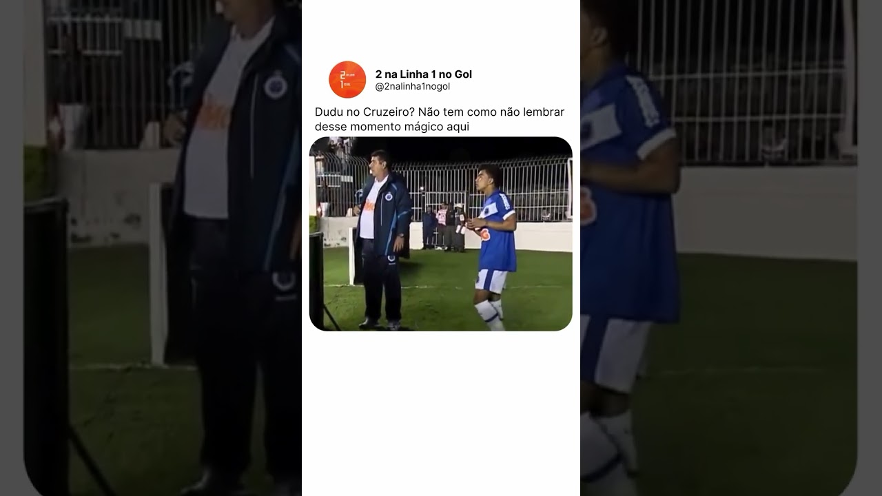 Joel Santana e Dudu no Cruzeiro