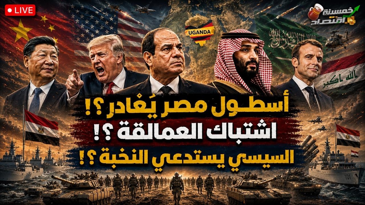 أسطول مصر يُغادر. السعودية تشتبك والسيسي يستدعي النخبة ويوقع صفقة  سرية؟!