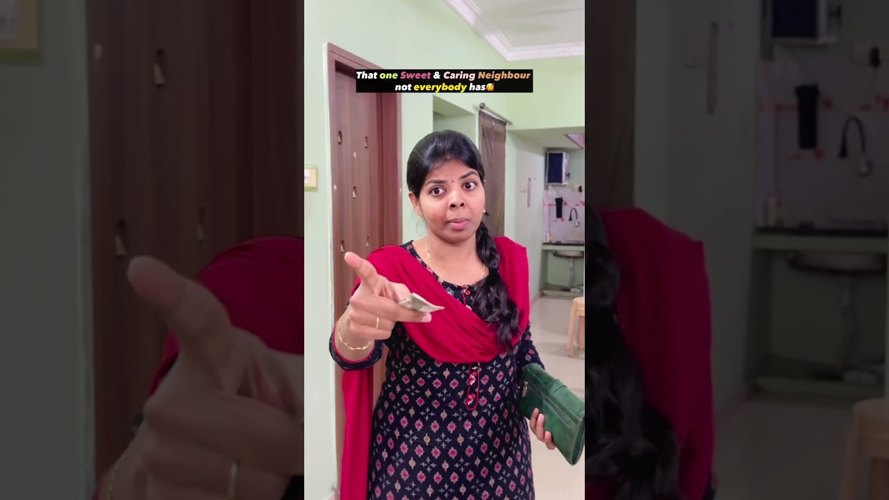 Sweet and caring Neighbour🥰#sharmilageorge #shorts