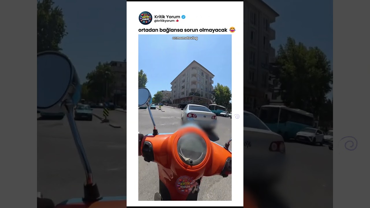 Halatla motor çekildiğini ilk defa gördüm 🤣 #komikyorumlar