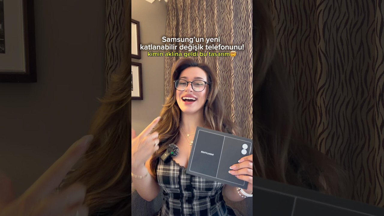 Samsung’un en değişik telefonu Galaxy Z Fold 8 çıktı🤯 reklam