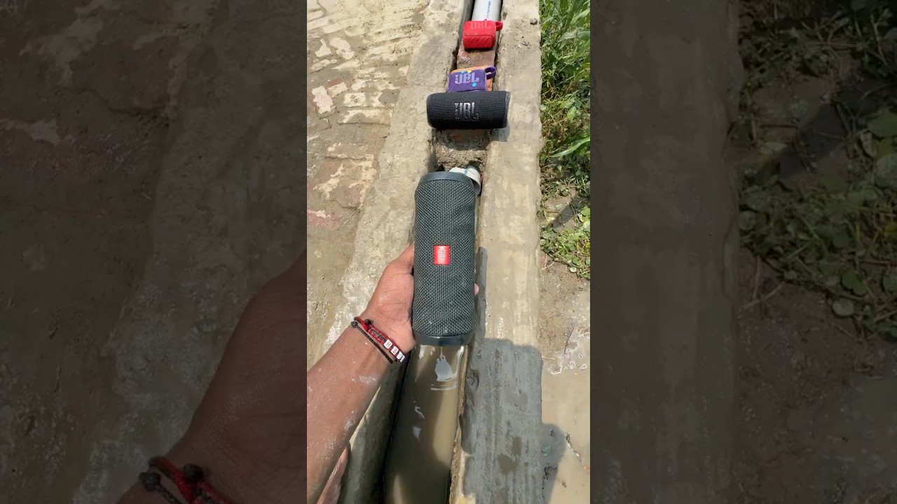 Jbl essentia flip2 speaker drop in pipe