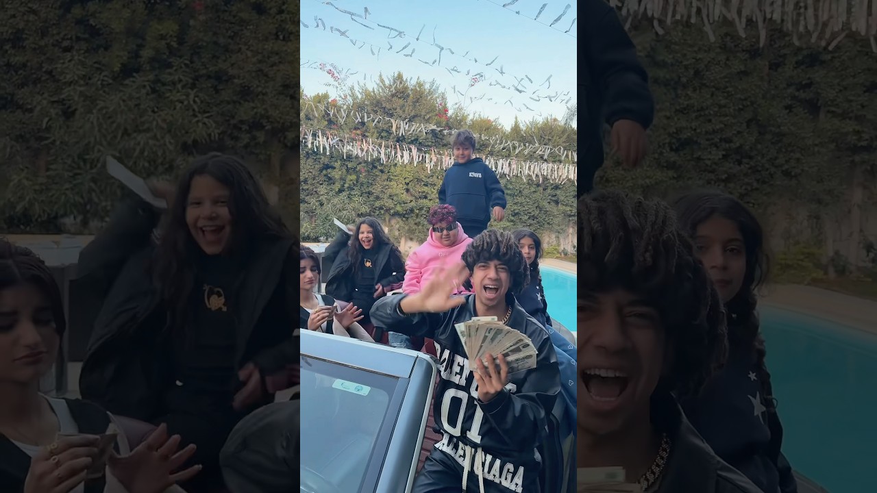 شاور بيوزع العيديات 😂 مين مستنى أغنيه العيد 😂