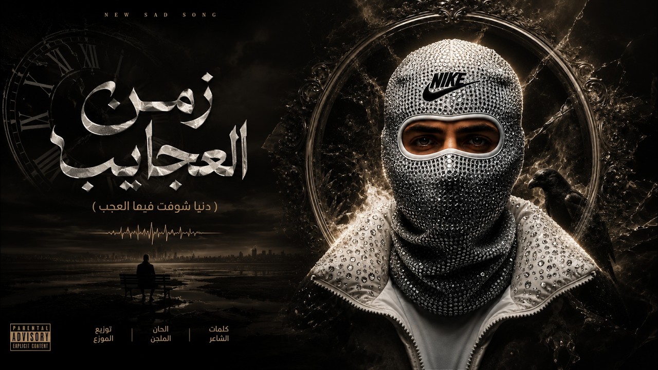 زمن العجايب ( دنيا شوفت فيها العجب ) احمد مدحم - (Official Lyric Video) Ahmed Madham