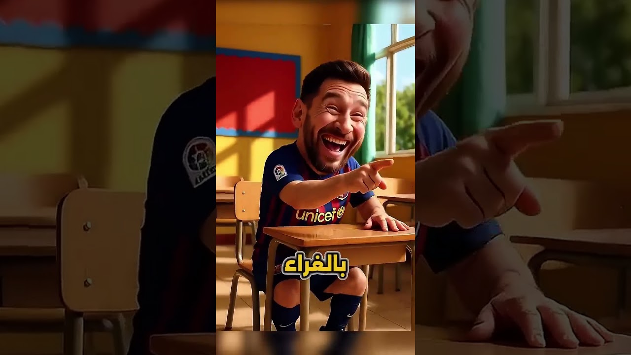 ميسي يضع اغراء على مقعد رونالدو ولكن 😱😂#ronaldo#shorts