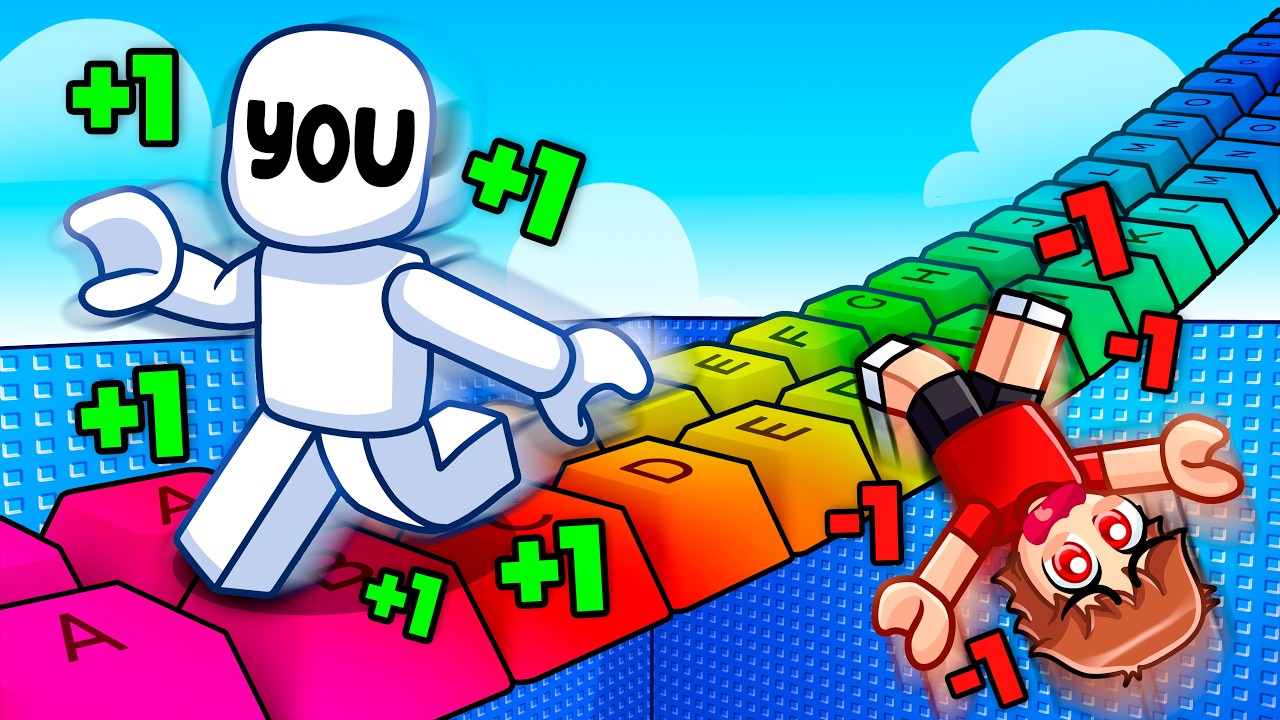 YOU GOT MAX SPEED In +1 SPEED KEYBOARD ESCAPE!