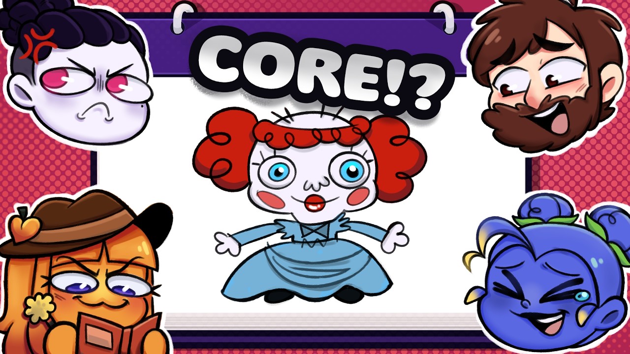 O CORE SÓ FEZ DESENHO BESTA NESSE VÍDEO KKKKKKKKKKKKKKK