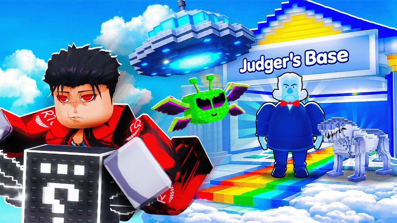 ختمت التحديث الجديد وجبت اقوى الاشياء و قدرات الادمن 🤩 Be a lucky block