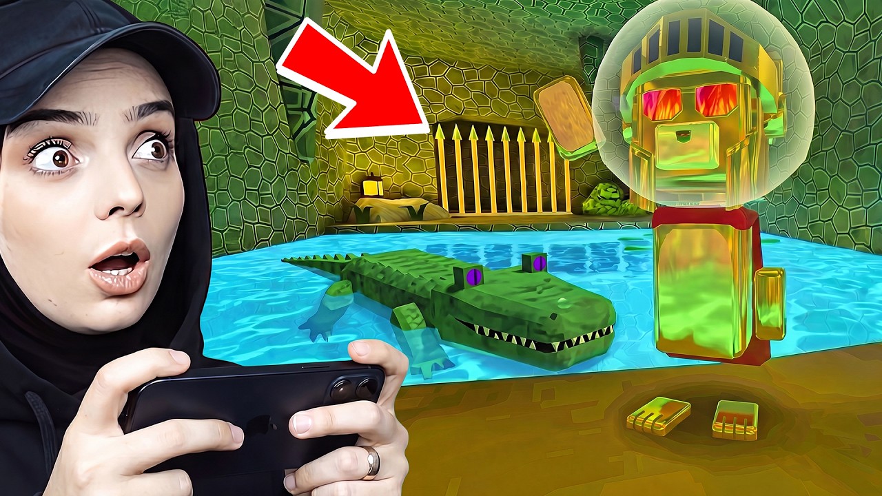 SÜPER AYI KRİSTAL LAGÜNE GİRDİ AMA PİŞMAN OLDU! 😱🐊