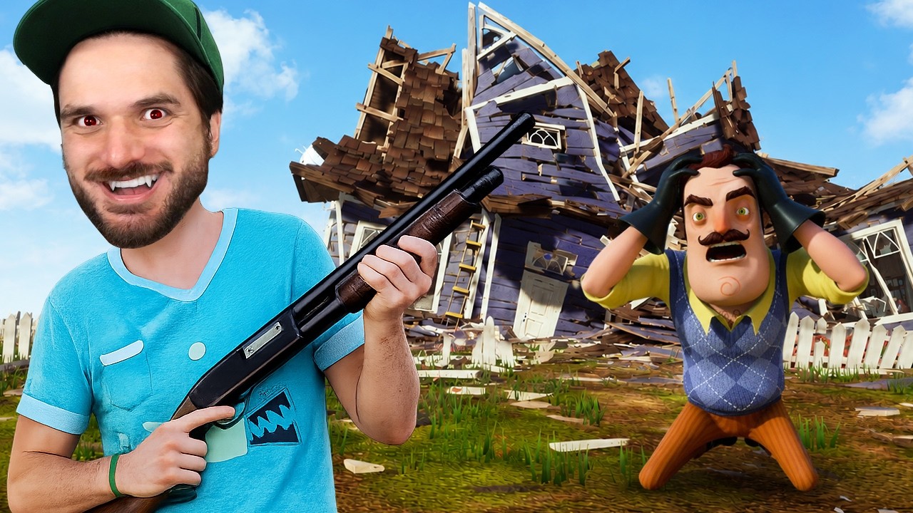 EU ZEREI HELLO NEIGHBOUR... MAS COM UMA DOZE!