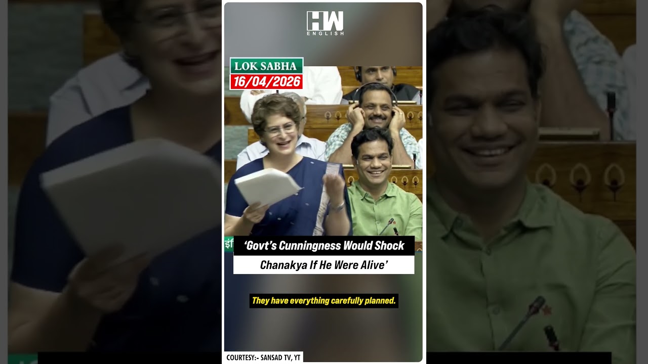 Priyanka Gandhi Laughs It Off, Says Even Chanakya Would Have Been Shocked by Govt’s Cunningness
