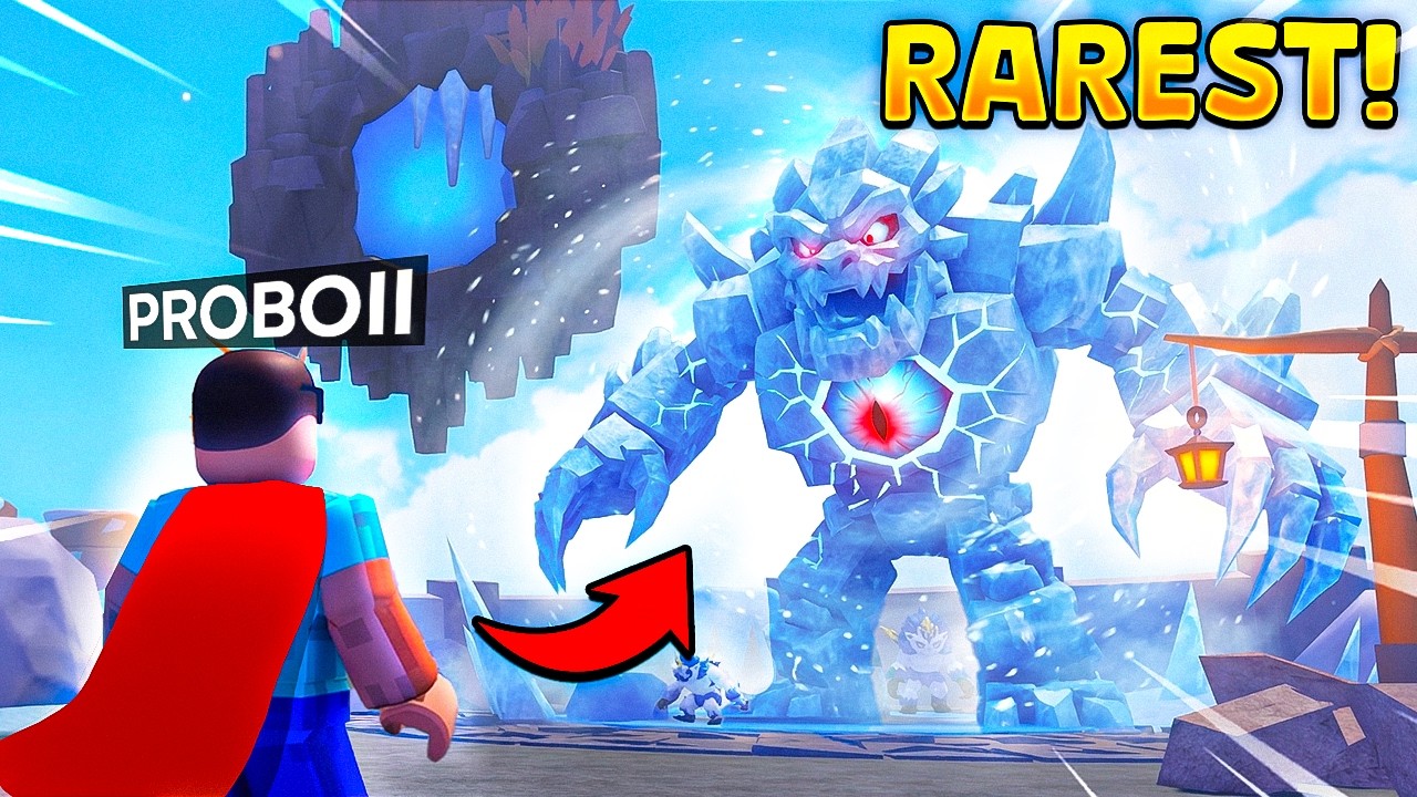 HOW I FOUND THE RAREST PET in this Roblox Game...