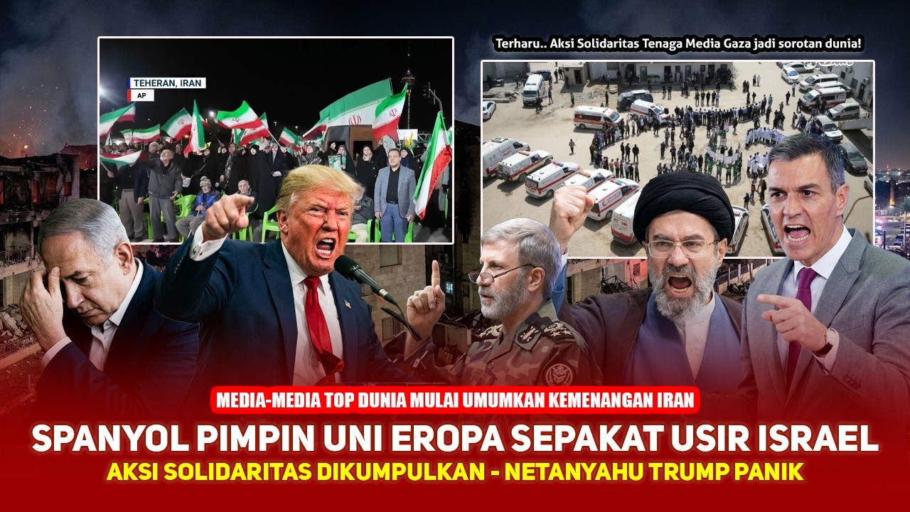 BIKIN MERINDING!! Itulah azab dari Gaza, Negara2 Eropa tolak damai Israel! Netanyahu Trump Stres