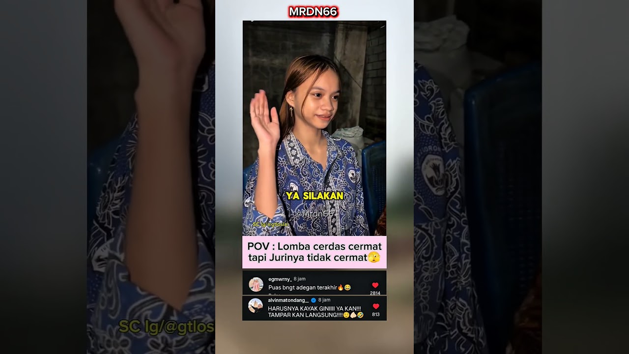 Lomba cerdas cermat, tapi juri tidak cermat #shorts #trending #viral #fyp #shortvideo