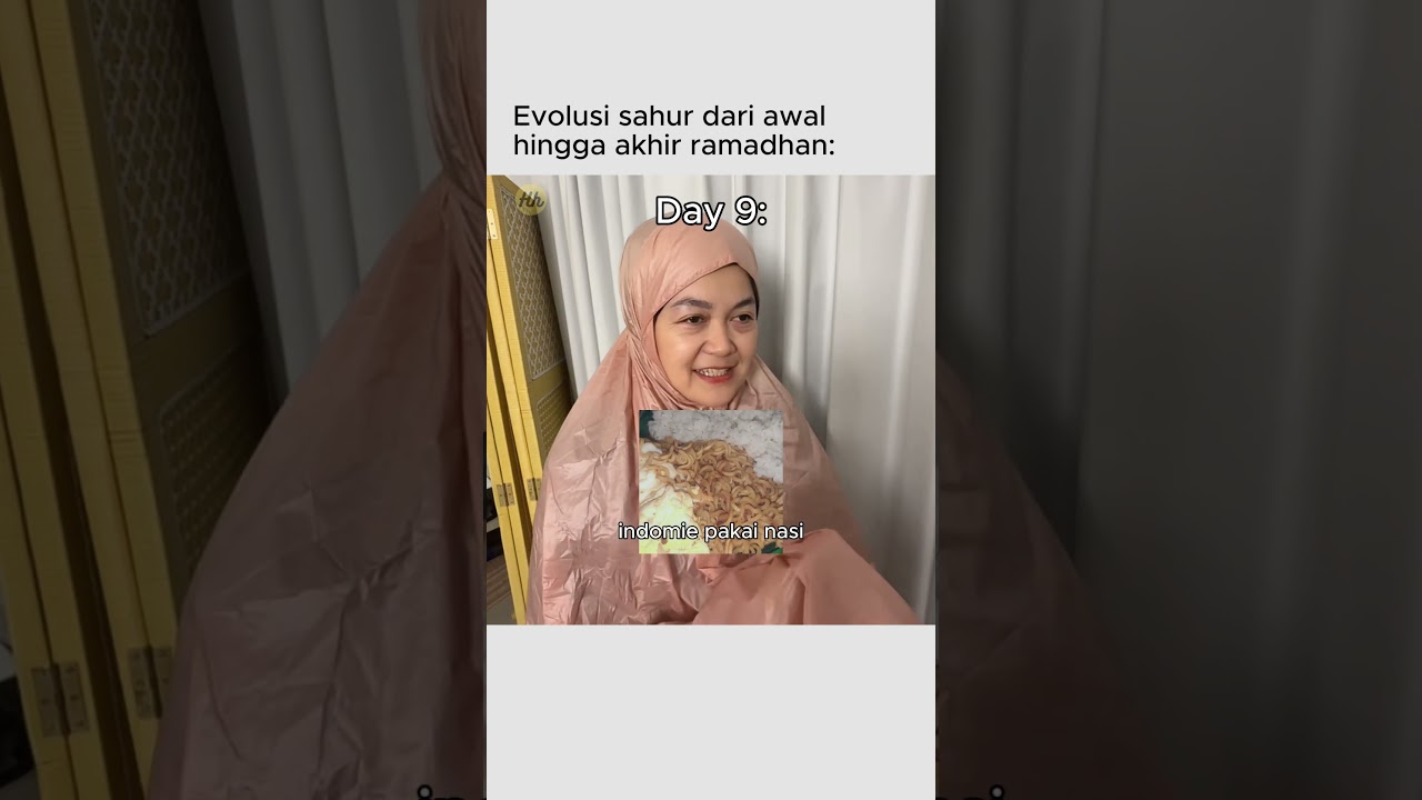 Evolusi sahur dari awal hingga akhir Ramadhan #sahur #ramadhan2026#contentcreator #memes #comedyskit