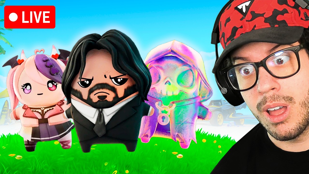 🔴 LIVE! - HUNTING NEW SPRITES in FORTNITE!