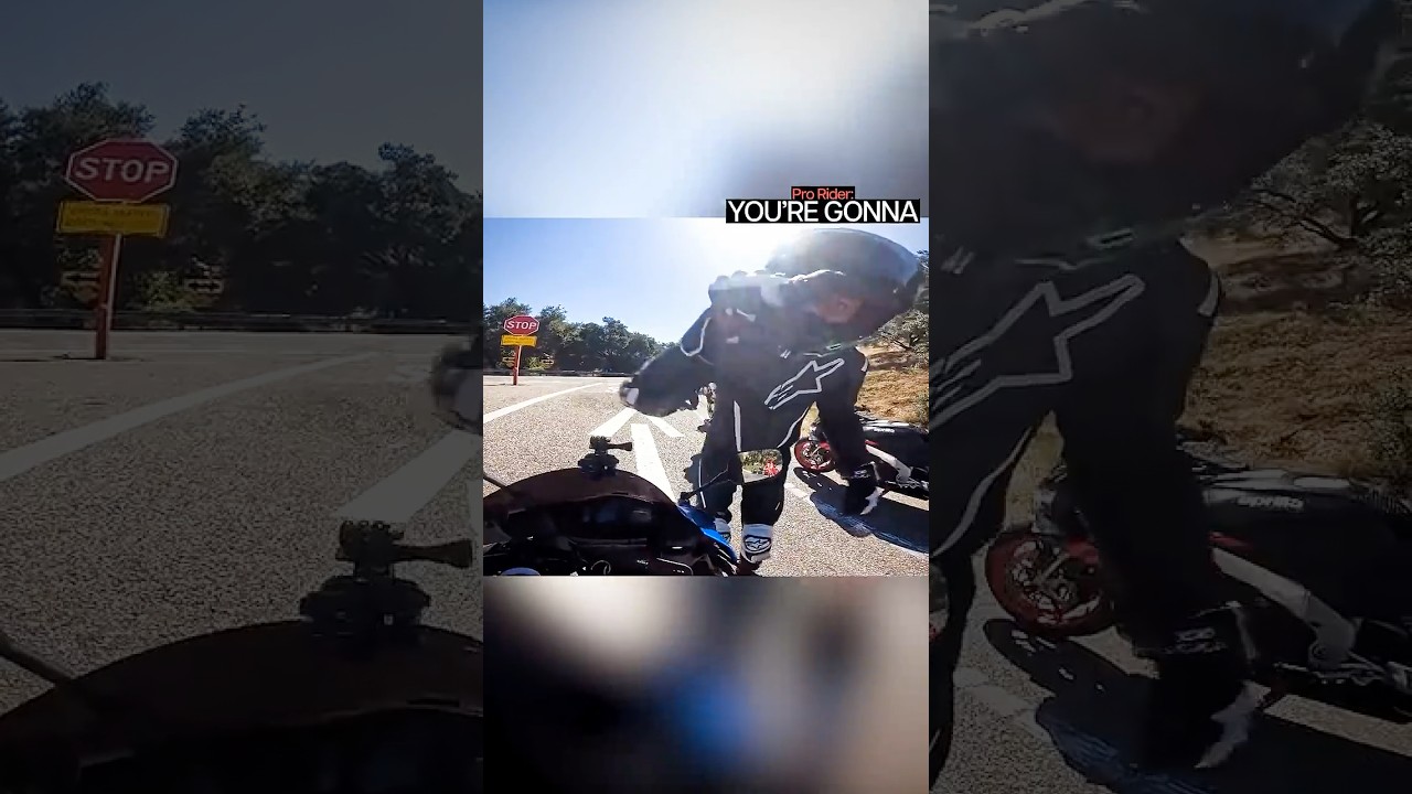 Rider Gets Taught a Valuable Lesson After Near Wreck