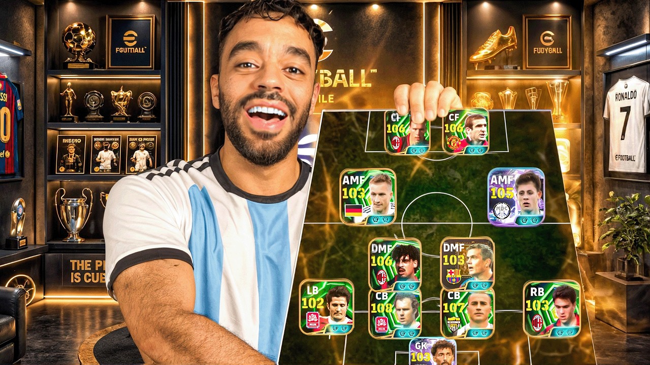 كونت تشكيله من اكثر اللاعبين المظلومين🤯وجنون الاستربس🔥|efootbal 2026