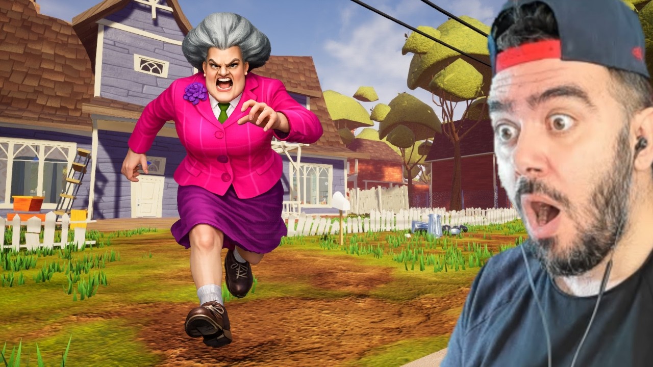 GRANNY ÖGRETMEN WILSONUN EVINI ALDI - HELLO NEIGHBOR MODS