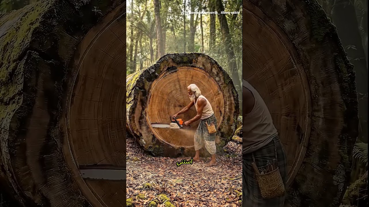 هربوا من الزومبي… وبنوا بيت داخل شجرة! 😳🧟‍♂️