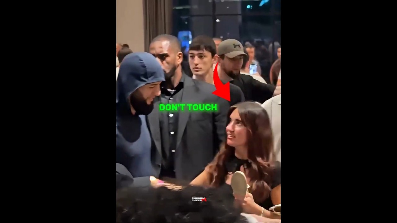 muslim fighters respecting women #ufc #mma