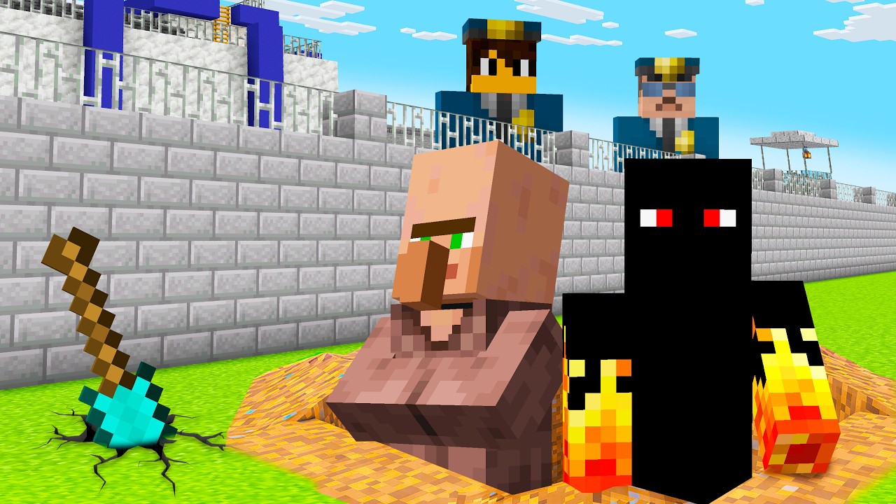 SOBREVIVI 100 DIAS NA PRISÃO NO MINECRAFT!