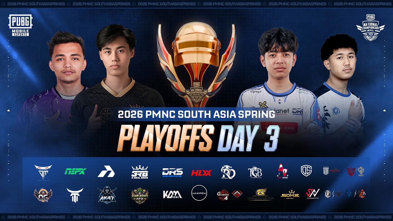[NP] 2026 PMNC South Asia Playoffs | Din 3 | Do or Die!